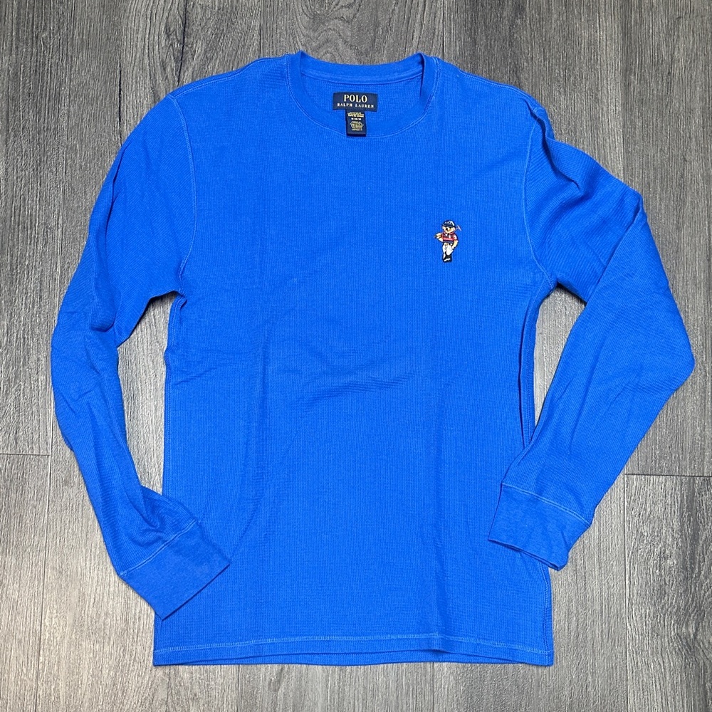 Polo by Ralph Lauren Men's Long Sleeve Teddy Bear Thermal